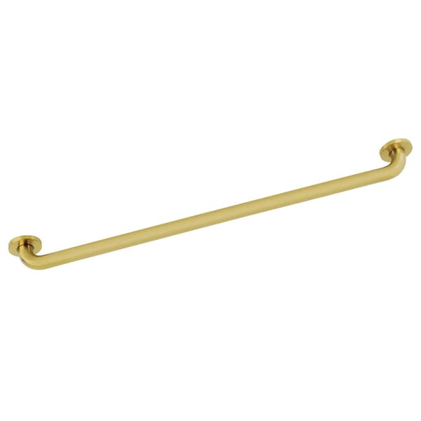 Contemporary GDR814327 Silver Sage 32" X 1-1/4" OD ADA Grab Bar, Brushed Brass, 34.81 L, Brass